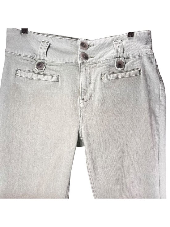 Anthropologie Denim - Anthropologie Pilcro and LetterPress High Rise Flare Cropped Jeans 29 Green Tabs